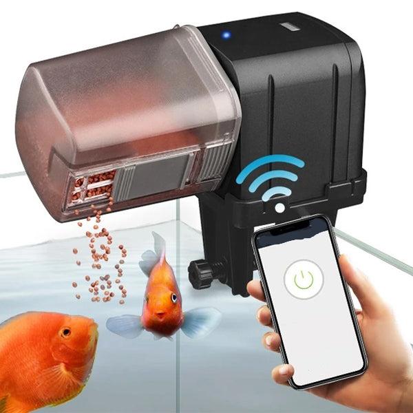 Alimentador Automático para Peixes via Wi-Fi – Auto Fish